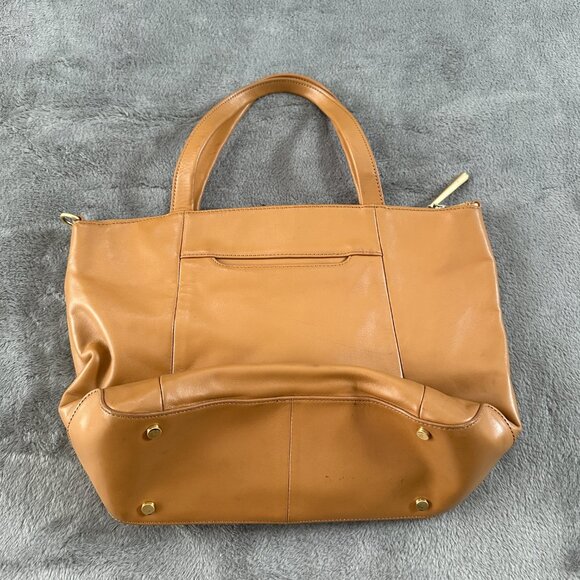 Hobo International Camel Brown Leather Handbag Shoulder Bag Purse - Picture 3 of 8